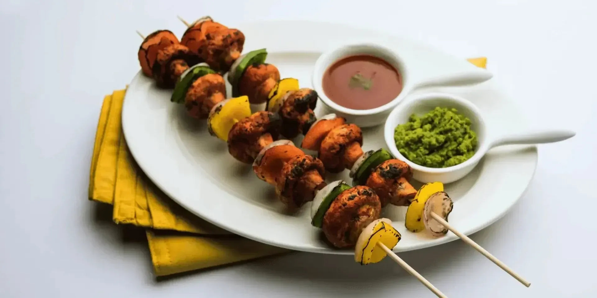 MUSHROO TIKKA SKEWERS RECIPE: Savor the Irresistible Flavors