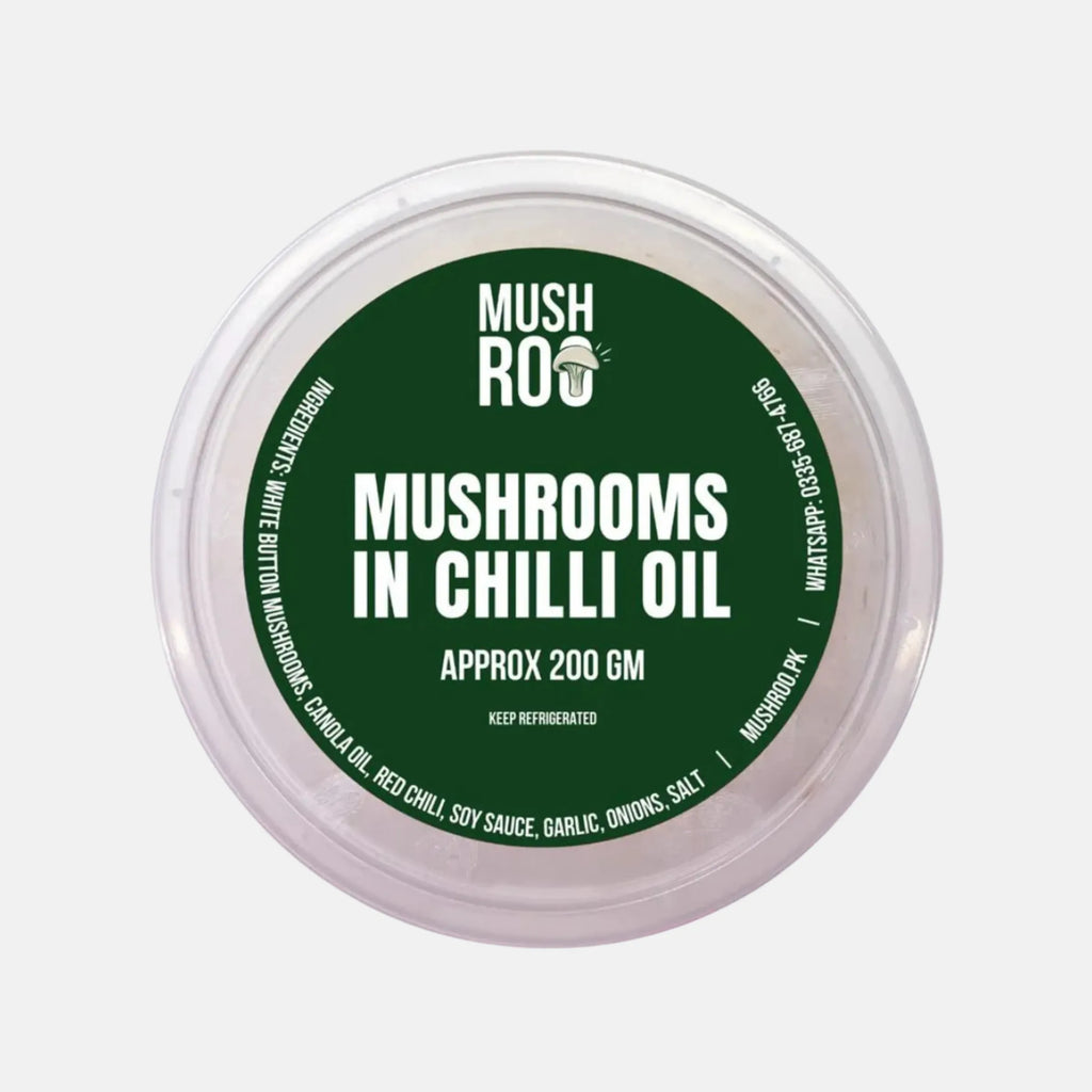 MUSHROOMS IN CHILLI OIL 200G