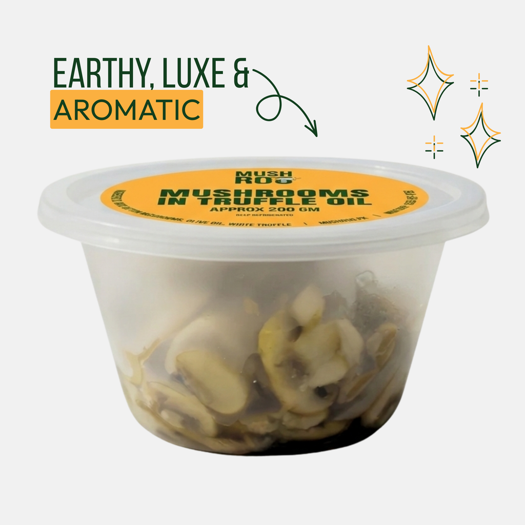 MUSHROOMS IN TRUFFLE OIL 200G