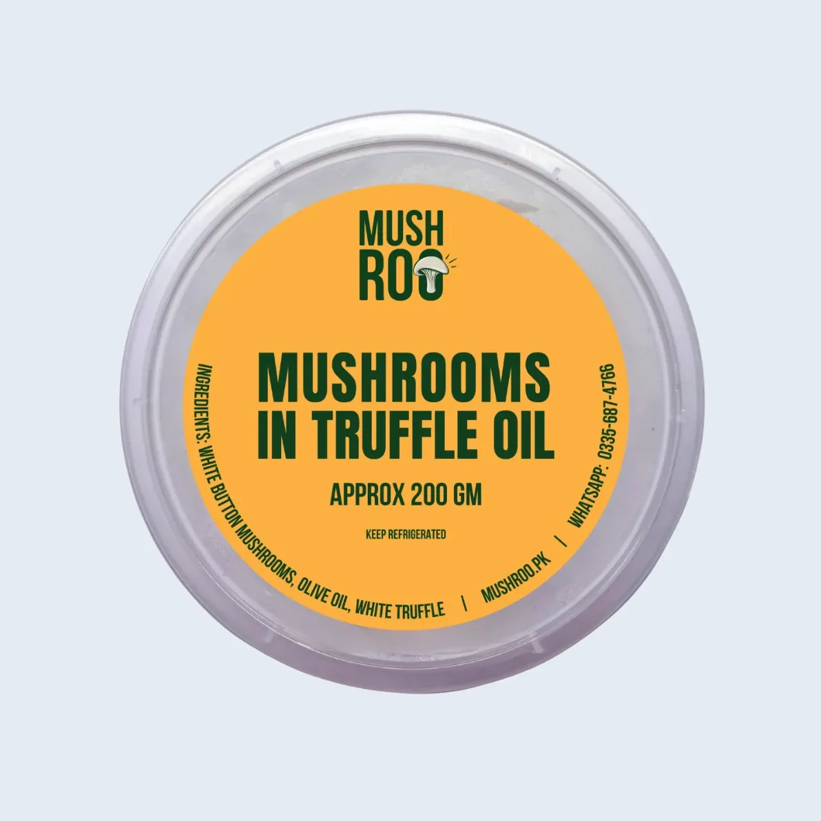 MUSHROOMS IN TRUFFLE OIL 200G