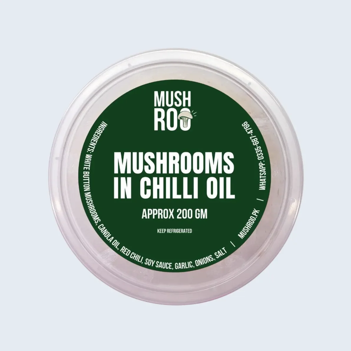 MUSHROOMS IN CHILI OIL 200G