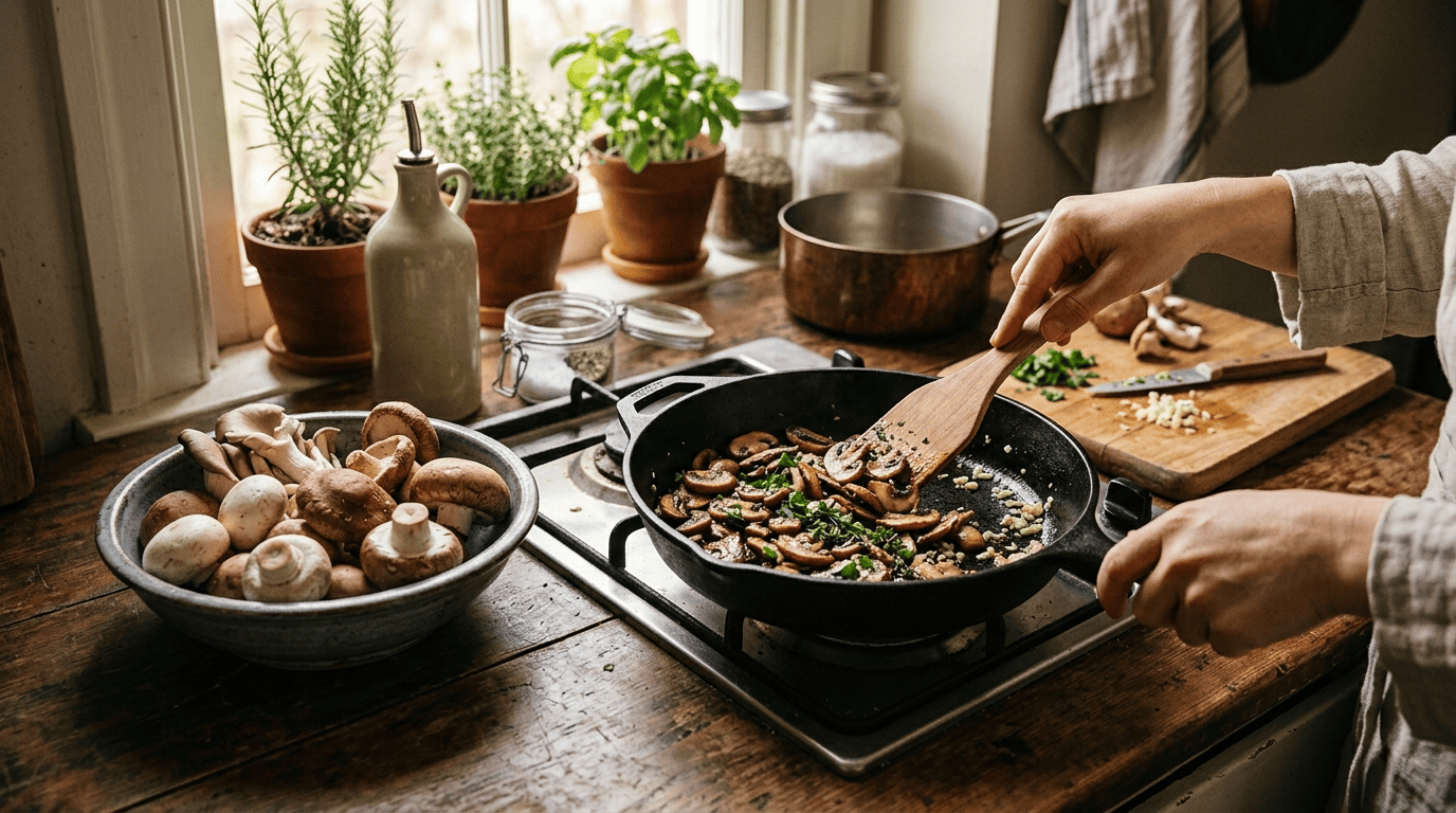 A Beginner's Guide to Cooking with Mushrooms